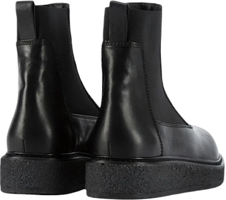 Stivaletti in Pelle Emporio Armani con Inserti Elastici ''Neri''. X4M363XN0521K001 Shop Stivaletti in Pelle Emporio Armani con Inserti Elastici ''Neri''. X4M363XN0521K001