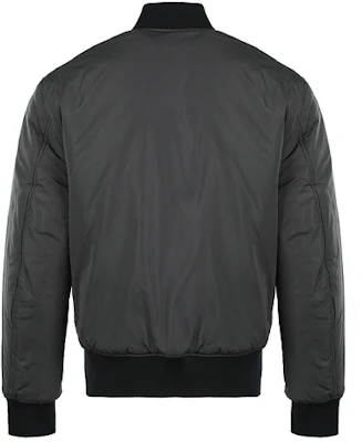 엠포리오 아르마니 자수 패턴 베이스볼 칼라 지퍼 자켓. 6K1B96-1NPEZ-0025 3