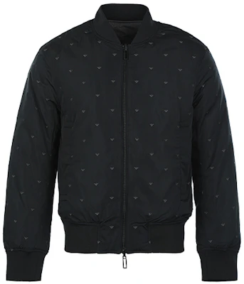 엠포리오 아르마니 자수 패턴 베이스볼 칼라 지퍼 자켓. 6K1B96-1NPEZ-0025 Cheap 엠포리오 아르마니 자수 패턴 베이스볼 칼라 지퍼 자켓. 6K1B96-1NPEZ-0025