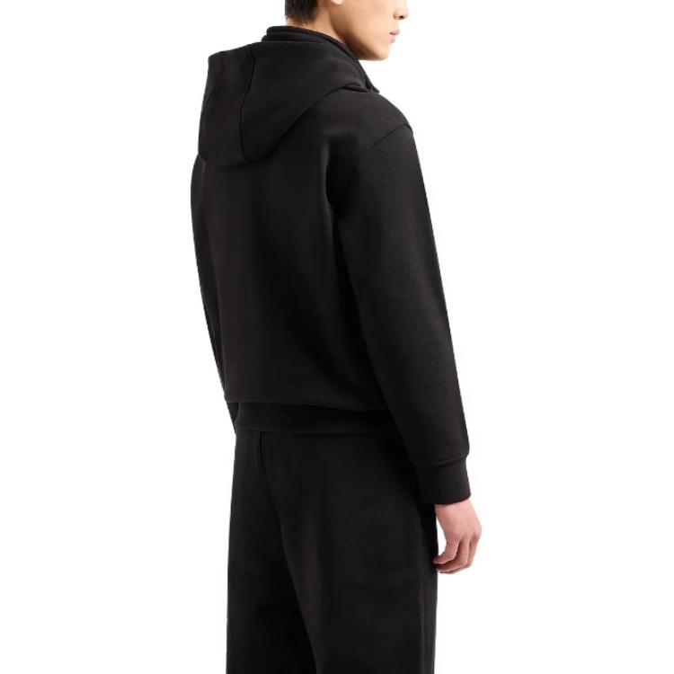 Emporio Armani Embroidered Solid Color Pullover Hoodie 3D1MDW-1JWPZ-10028 圖 4