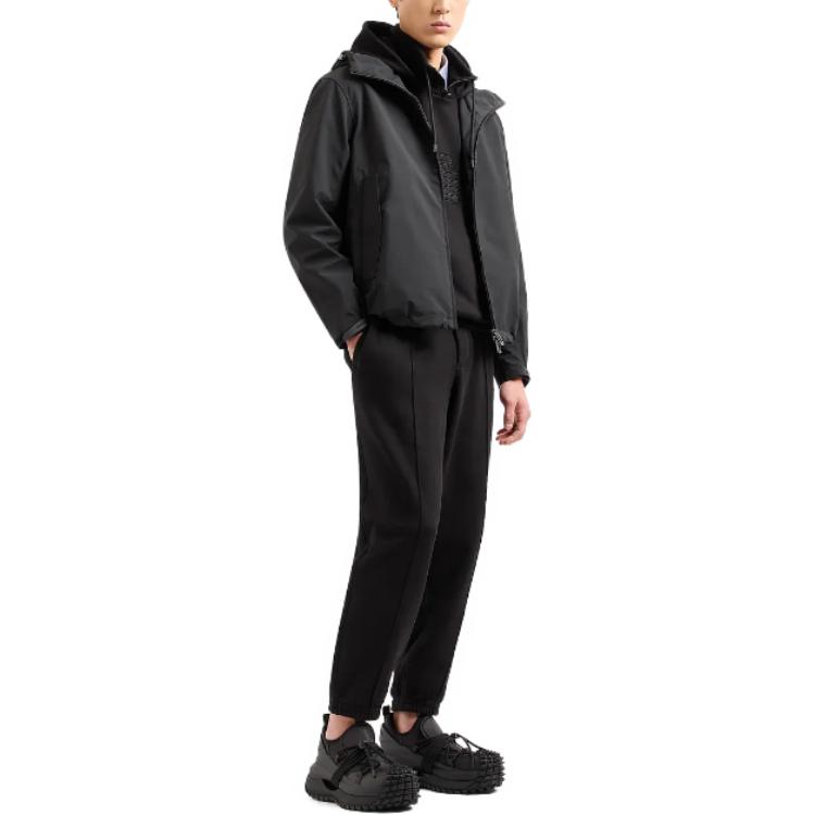 Emporio Armani Embroidered Solid Color Pullover Hoodie 3D1MDW-1JWPZ-10028 圖 5