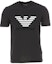 Buy エンポリオアルマーニ フィット クルーネック ロゴ Tシャツ 3H1T67-1J30Z-0999