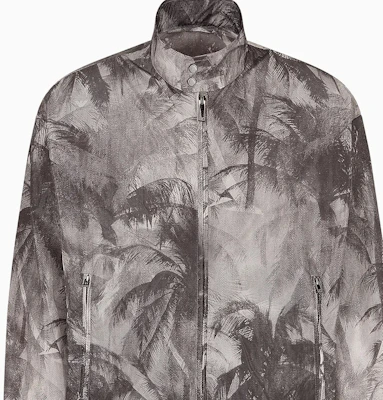Chaqueta Gris de Emporio Armani con Estampado Floral y Cremallera Manga Larga 3D1BH9-1NTDZ-1F617 Sizing Chaqueta Gris de Emporio Armani con Estampado Floral y Cremallera Manga Larga 3D1BH9-1NTDZ-1F617