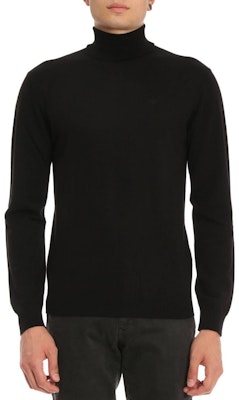 엠포리오 아르마니 FW20 블랙 울 터틀넥 스웨터 8N1MYZ-1M4CZ-0999 Shop 엠포리오 아르마니 FW20 블랙 울 터틀넥 스웨터 8N1MYZ-1M4CZ-0999