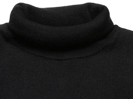 엠포리오 아르마니 FW20 블랙 울 터틀넥 스웨터 8N1MYZ-1M4CZ-0999 Sizing 엠포리오 아르마니 FW20 블랙 울 터틀넥 스웨터 8N1MYZ-1M4CZ-0999