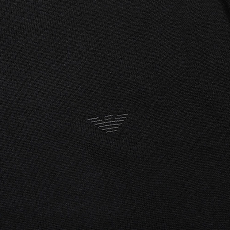 Cheap 엠포리오 아르마니 FW20 블랙 울 터틀넥 스웨터 8N1MYZ-1M4CZ-0999