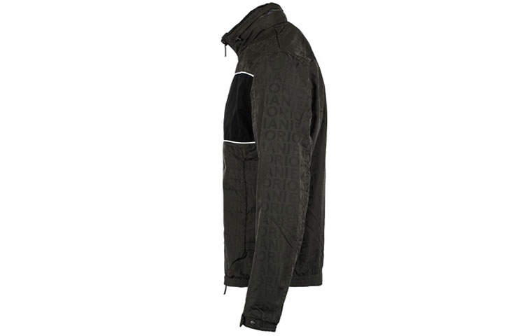 Emporio Armani FW21 All-Over Logo Green Casual Jacket for Men 6K1BP9-1NWEZ-0572 圖 3