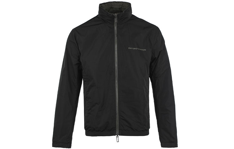 Emporio Armani FW21 All-Over Logo Green Casual Jacket for Men 6K1BP9-1NWEZ-0572 圖 5