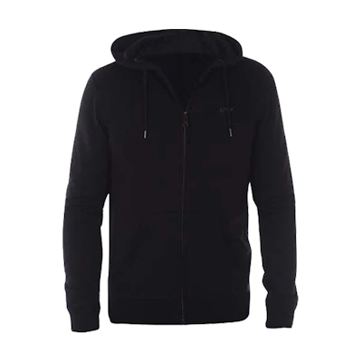Emporio Armani FW21 Black Cotton Hoodie Jacket Long Sleeve 8N6M016JQDZ-1200