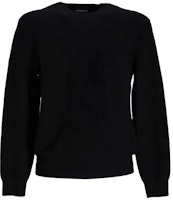 EMPORIO ARMANI FW21 Black Crew Neck Pullover Knit Sweater. 6K1MXD-1MVRZ-0920 EMPORIO ARMANI FW21 Black Crew Neck Pullover Knit Sweater. 6K1MXD-1MVRZ-0920