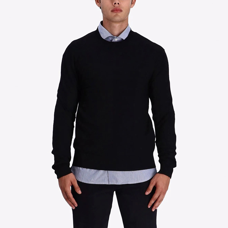 Purchase EMPORIO ARMANI FW21 Hitam Crew Neck Pullover Baju Sejuk Knit. 6K1MXD-1MVRZ-0920