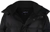 Sizing EMPORIO ARMANI FW21 黑色羽绒夹克 带标志 拉链连帽款式。 6K1B99-1NQTZ-0999