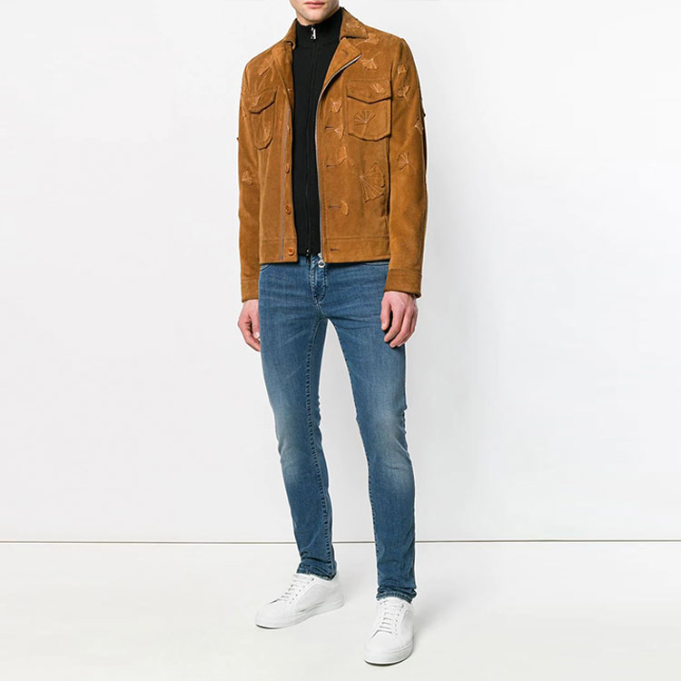 EMPORIO ARMANI FW21 Black Logo Appliqué Zip-Up Sweater. 8N1EA1-1MPQZ-0999 圖 3