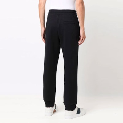 Emporio Armani FW21 Black Pattern Print Knit Jogger Sweatpants. 6K1P8Q-1JM3Z-0008 Shop Emporio Armani FW21 Black Pattern Print Knit Jogger Sweatpants. 6K1P8Q-1JM3Z-0008