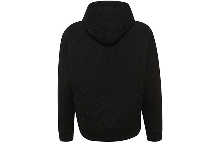 Emporio Armani FW21 Black Solid Logo Hoodie Pullover 3K1ME4-1JVSZ-999 圖 3