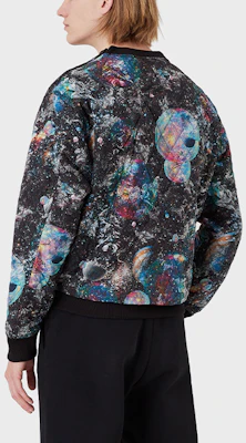 EMPORIO ARMANI FW21 Sweater Hitam dengan Cetak Grafik Planet. 6K1M8Q-1JS3Z-F010 Purchase EMPORIO ARMANI FW21 Sweater Hitam dengan Cetak Grafik Planet. 6K1M8Q-1JS3Z-F010