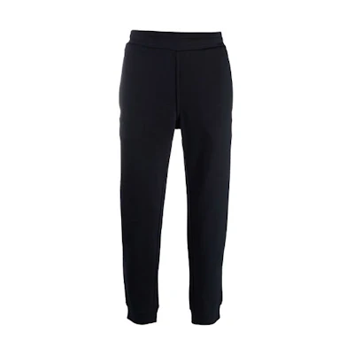 Emporio Armani FW21 Blue Logo Jogger Knit Sweatpants. 8N1PS9-1JRIZ-0920