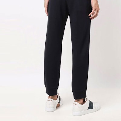 Emporio Armani FW21 Blue Logo Jogger Knit Sweatpants. 8N1PS9-1JRIZ-0920 Sizing Emporio Armani FW21 Blue Logo Jogger Knit Sweatpants. 8N1PS9-1JRIZ-0920