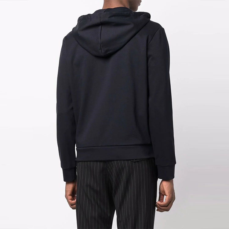 EMPORIO ARMANI FW21 Blue Zip Hoodie Jacket Sweatshirt 8N1MG0-1JBTZ-0920 圖 4