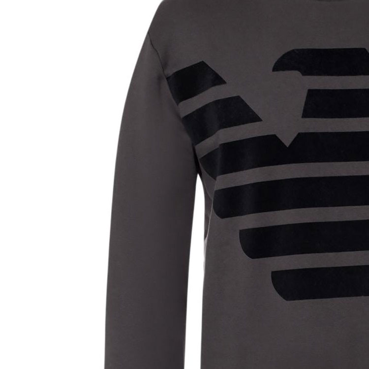 Emporio Armani FW21 Eagle Logo Crewneck Long Sleeve Sweatshirt Men’s Grey 3G1M67-1J07Z-0647 圖 7