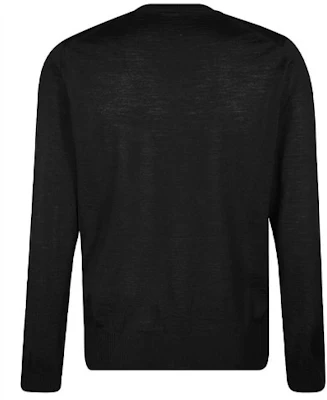 EMPORIO ARMANI FW21 黑色标志V领羊毛针织衫 Essentials 系列毛衣. 8N1E21-1M67Z-0999 Lookbook EMPORIO ARMANI FW21 黑色标志V领羊毛针织衫 Essentials 系列毛衣. 8N1E21-1M67Z-0999