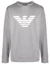 Order Emporio Armani FW21 基本款灰色长袖Logo印花卫衣 8N1MR6-1JRIZ-F606