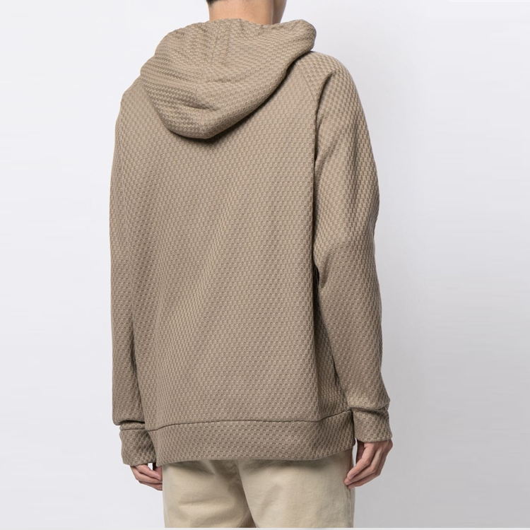 Emporio Armani FW21 Geometric Pattern Hoodie in Khaki. 3K1M6Q-1JP7Z-132 圖 4
