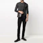 Lookbook EMPORIO ARMANI FW21 Kelabu Wool Pullover Crewneck Sweater Lelaki. 8N1M42-1M67Z-0629