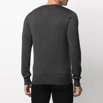 EMPORIO ARMANI FW21 Kelabu Wool Pullover Crewneck Sweater Lelaki. 8N1M42-1M67Z-0629 Shop EMPORIO ARMANI FW21 Kelabu Wool Pullover Crewneck Sweater Lelaki. 8N1M42-1M67Z-0629