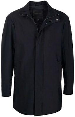 EMPORIO ARMANI FW21 Jaket Zip Leher Tinggi Lengan Panjang Biru Gelap 8N1L81-1NZAZ-0920 Buy EMPORIO ARMANI FW21 Jaket Zip Leher Tinggi Lengan Panjang Biru Gelap 8N1L81-1NZAZ-0920