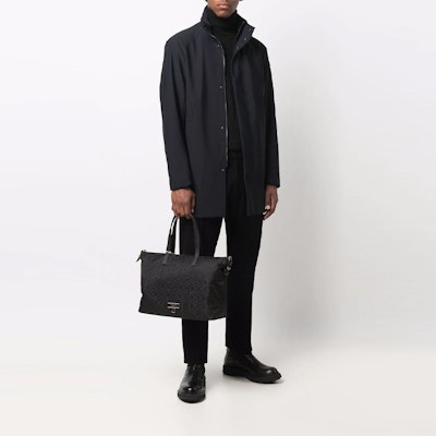 EMPORIO ARMANI FW21 Jaket Zip Leher Tinggi Lengan Panjang Biru Gelap 8N1L81-1NZAZ-0920 Lookbook EMPORIO ARMANI FW21 Jaket Zip Leher Tinggi Lengan Panjang Biru Gelap 8N1L81-1NZAZ-0920