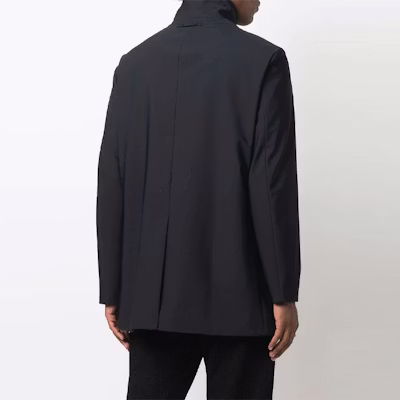 EMPORIO ARMANI FW21 Jaket Zip Leher Tinggi Lengan Panjang Biru Gelap 8N1L81-1NZAZ-0920 Shop EMPORIO ARMANI FW21 Jaket Zip Leher Tinggi Lengan Panjang Biru Gelap 8N1L81-1NZAZ-0920