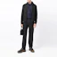 Lookbook Emporio Armani FW21 千鳥格紋拉鍊飛行夾克 男款 黑色 B1R290-B1D10-632