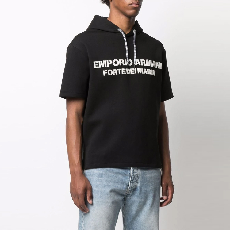 Emporio Armani FW21 Logo Letter Sweatshirt Black 6K1M63-1JHSZ-0999 圖 6