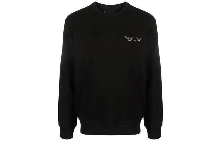 Emporio Armani FW21 Logo Pullover Casual Long-Sleeve Sweatshirt Navy Men. 6K1M75-1JHSZ-0920 圖 2