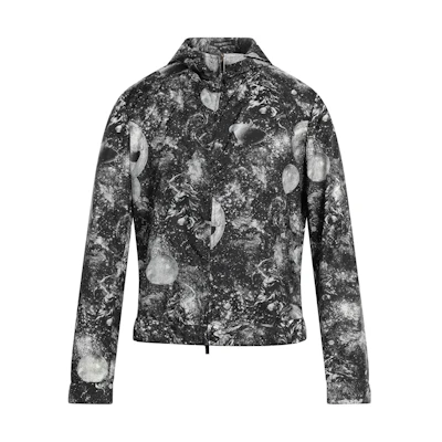 EMPORIO ARMANI FW21 Logo Starry Print Jacket Black Outerwear B1R410-B1017-991