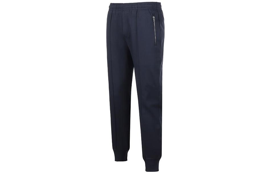Emporio Armani FW21 Navy Blue Side Zipper Pocket Sweatpants 8N1P72-1JBTZ-0920