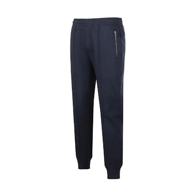Emporio Armani FW21 Navy Blue Side Zipper Pocket Sweatpants 8N1P72-1JBTZ-0920