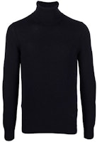 Emporio Armani FW21 Navy Blue Solid Color Turtleneck Knitted Sweater 8N1M46-1M71Z-0922 Emporio Armani FW21 Navy Blue Solid Color Turtleneck Knitted Sweater 8N1M46-1M71Z-0922