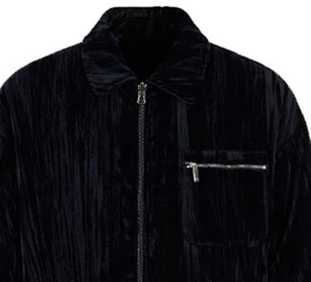 Emporio Armani FW21 翻轉刺繡休閒拉鍊棉外套 藍色 B1R710-B1186-997 Details for Emporio Armani FW21 翻轉刺繡休閒拉鍊棉外套 藍色 B1R710-B1186-997