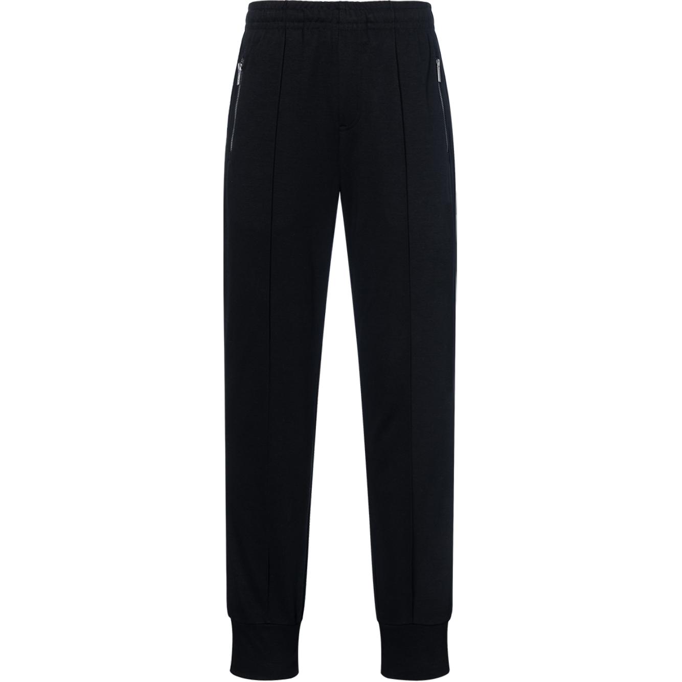 Emporio Armani FW21 Slim Fit Black Jogger Pants. 8N1P72-1JBTZ-0999