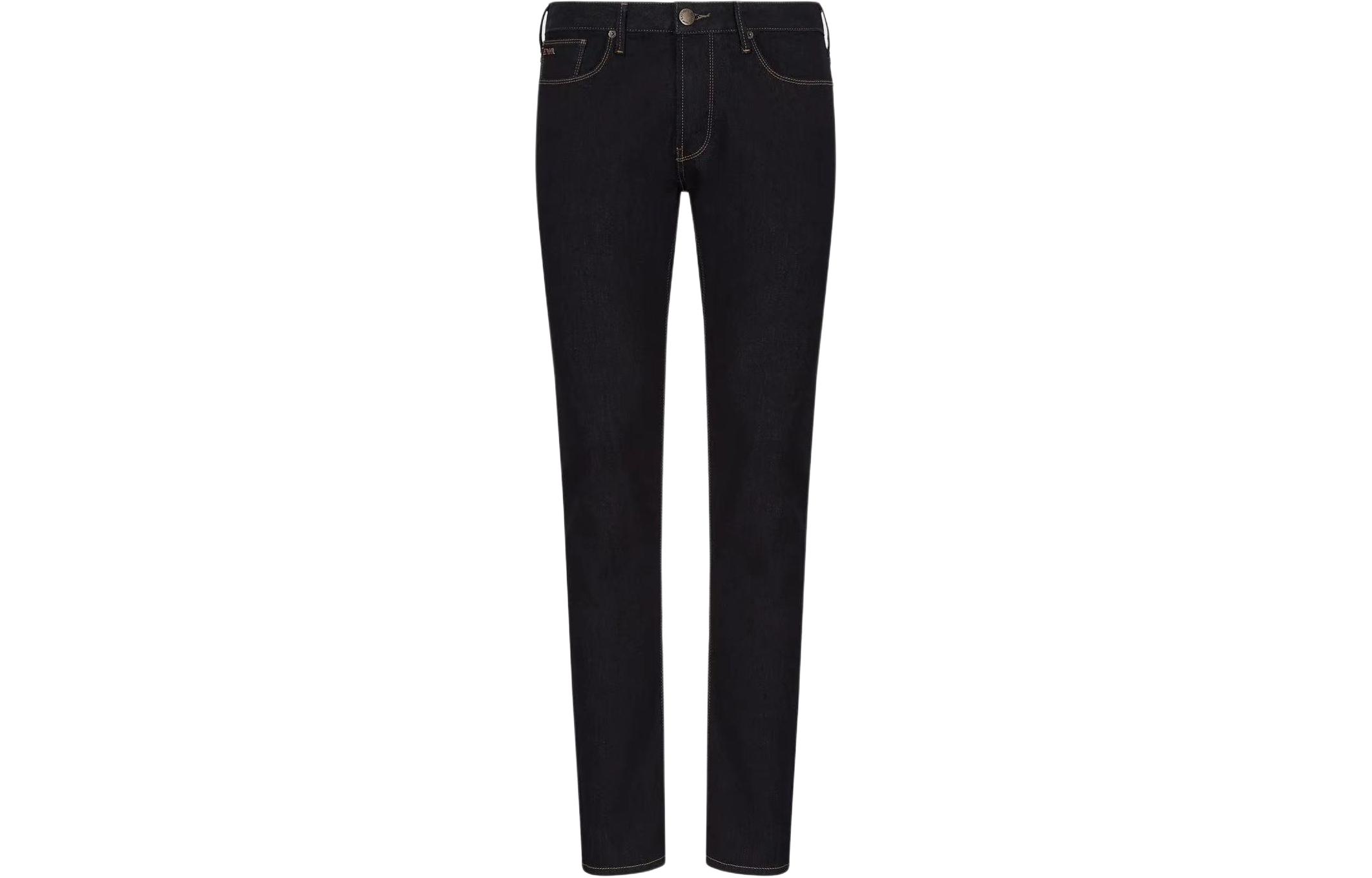 EMPORIO ARMANI FW21 Slim Fit Eagle Logo Denim Jeans Blue 8N1J06-1G0LZ-0941 圖 2