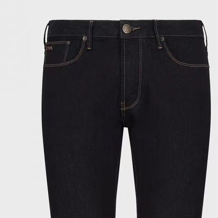 EMPORIO ARMANI FW21 Slim Fit Eagle Logo Denim Jeans Blue 8N1J06-1G0LZ-0941 圖 8