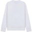Lookbook EMPORIO ARMANI FW21 White Cotton Embroidered Crewneck Sweatshirt. 6K1M62-1JHSZ-0100