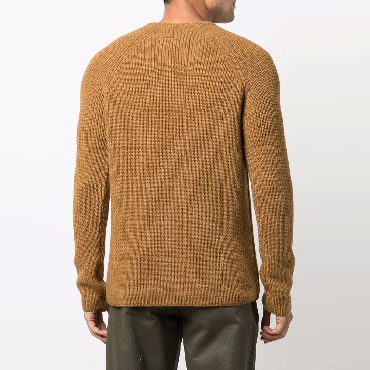 EMPORIO ARMANI FW21 Yellow Wool Sweater with Lace-Up Detail. 6K1MZ1-1M5EZ-0259 圖 5