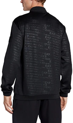 엠포리오 아르마니 FW22 블랙 로고 프린트 스탠드 칼라 캐주얼 자켓. 6LPM08-PJAHZ-1200 Details for 엠포리오 아르마니 FW22 블랙 로고 프린트 스탠드 칼라 캐주얼 자켓. 6LPM08-PJAHZ-1200