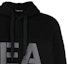 Sizing Emporio Armani FW22 Black Embroidered Logo Drawstring Hoodie. 6L1MB1-1JHSZ-0999