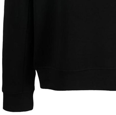 Emporio Armani FW22 Black Embroidered Logo Drawstring Hoodie. 6L1MB1-1JHSZ-0999 1