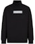 Buy Emporio Armani FW22 Black High-Neck Printed Pullover Sweatshirt. 6L1M8E1-JSFZ1-0999
