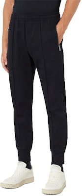 Emporio Armani FW22 Black High-Waisted Jogger Knit Pants Essentials. 8N1P721-JBTZ1-0999 Purchase Emporio Armani FW22 Black High-Waisted Jogger Knit Pants Essentials. 8N1P721-JBTZ1-0999